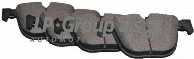 JP GROUP 1463701810 -  Комплект тормозных колодок, дисковый тормоз